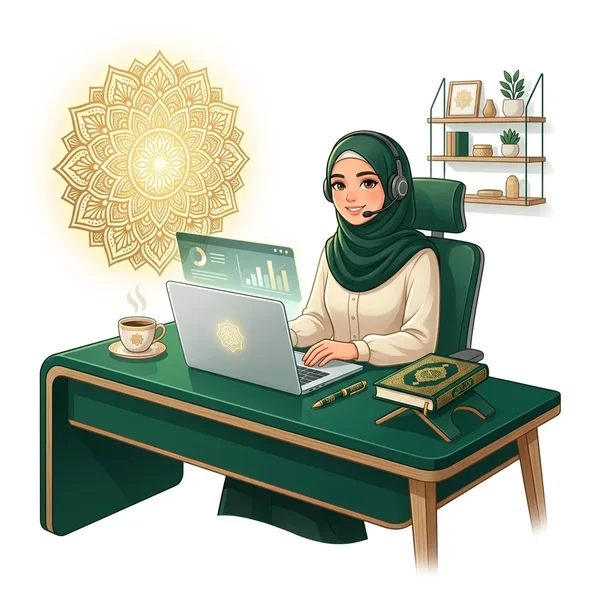 Contact Support Illustration